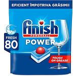 Finish Power All In, таблетки за съдомиялна машина, 80 бр.
