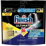 Finish Ultimate All In 1, таблетки за съдомиялна лимон, 15 бр.