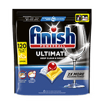 Finish Ultimate All In 1, таблетки за съдомиялна лимон, 120 бр.