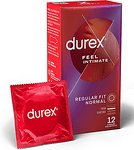 Durex Feel Intimate, презервативи, 12 бр.
