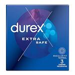 Durex Extra Safe, презервативи, 3 бр.