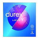 Durex Love, презервативи, 4 бр.