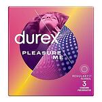 Durex Pleasure Me, презервативи, 3 бр.