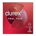 Durex Feel Thin, презервативи, 3 бр.