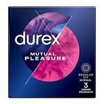 Durex Mutual Pleasure, презервативи, 3 бр.
