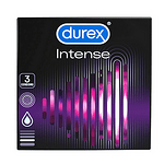 Durex Intense, презервативи, 3 бр.