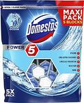 Domestos, Power 5 Ocean, блокчета за тоалетна, 5 бр. x 55 гр.
