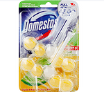 Domestos, Power 5 Lemon, блокче за тоалетна, 2 бр. x 55 гр.