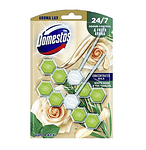Domestos, Aroma Lux, White Rosebuds & Tea Tree Oil, блокчета за тоалетна, 2 бр. х  55 гр.