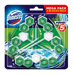 Domestos, Power 5 Pine, блокчета за тоалетна, 3 бр. х  55 гр.
