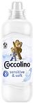 Coccolino, Sensitive & Soft, омекотител за тъкани, 39 пранета, 975 мл.