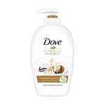 Dove, Caring Hand Wash, течен сапун, подхранващ и хидратиращ, с масло от ший и ванилия, 250 мл.