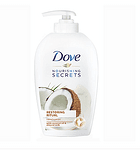 Dove, Nourishing Secrets, течен сапун, възстановяващ, с кокос и бадем, 250 мл.