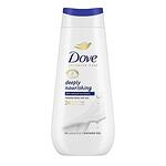 Dove, Deeply Nourishing, 0% Sulfate SLES, подхранващ душ гел, 225 мл.