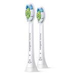 Philips Sonicare Optimal White, накрайници за eлектрически четки за зъби бели, 2 бр.