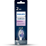 Philips Sonicare S2 Sensitive, накрайници за eлектрически четки за зъби черни, 2 бр.