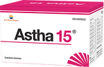 Astha 15, хранителна добавка за подържане на здравето на горните дихателни пътища, 120 капсули, от SWP
