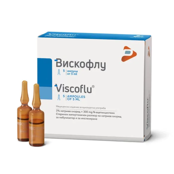 Вискофлу 5 ампули, по 5 мл, от Pharma Line