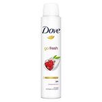 Dove, Go Fresh, 0% alcohol, дезодорант против раздразнения с аромат на нар и лимон, 150 мл.