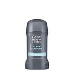 Dove, Men Care, Clean Comfort, део стик за мъже, против изпотяване и петна, 50 мл.