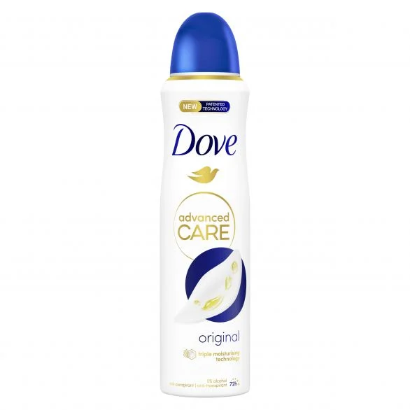 Dove, Advanced Care, Original, овлажняващ крем-дезодорант, 150 мл.