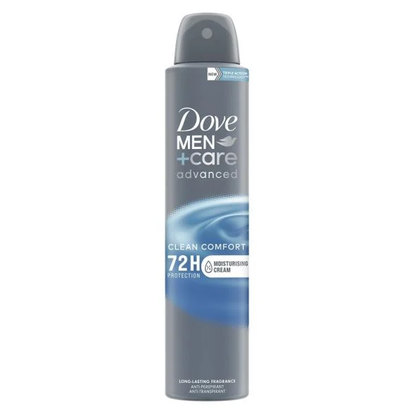 Dove, Men Care, Advanced, Clean Comfort, крем-дезодорант за мъже, 200 мл.