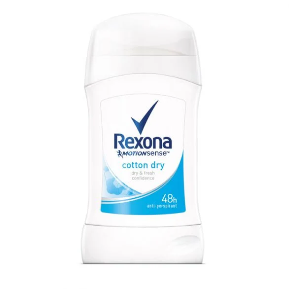 Rexona, Motion Sense, Cotton Dry, део стик против изпотяване, 40 мл.