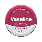 Vaseline, Lip Therapy Rosy, балсам за сухи устни с розово масло, 20 гр.