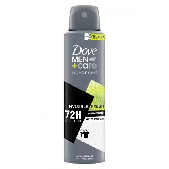 Dove, Men Care, Advanced, Invisible Fresh, крем-дезодорант за мъже, 150 мл.