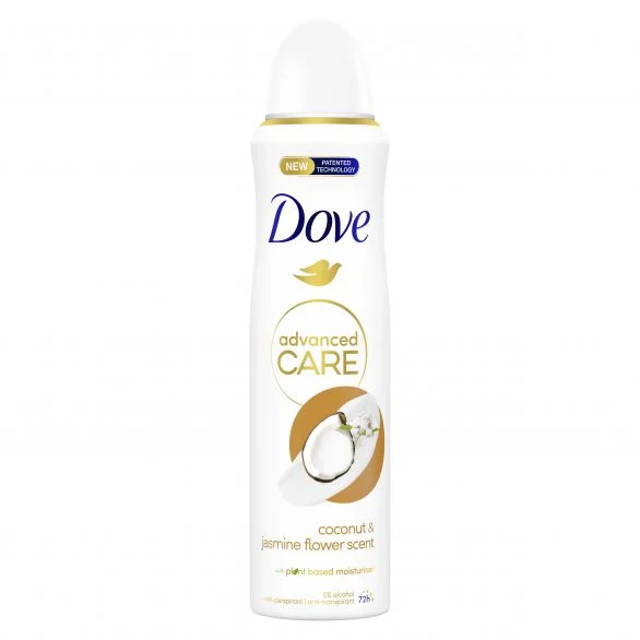 Dove, Advanced Care, Go Fresh, овлажняващ крем-дезодорант с кокос и жасмин, 150 мл.