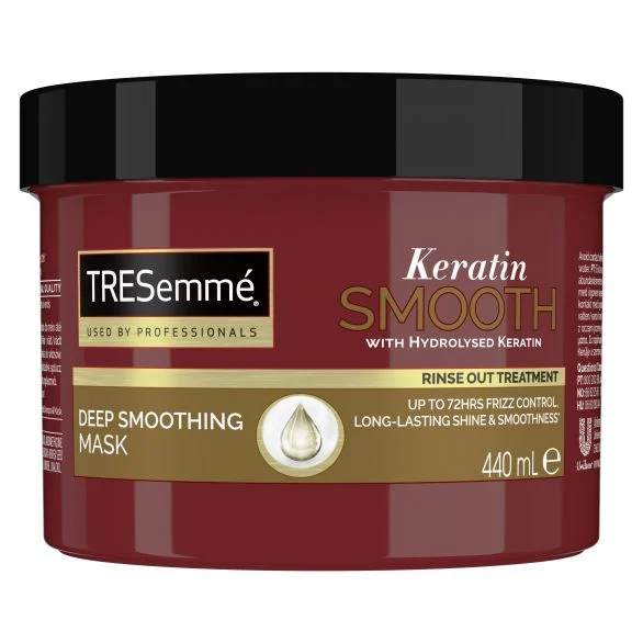 TRESemmé, Deep Smooting mask, професионална маска с кератин за увредена коса, 440 мл.