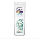 Clear, Women Inatence Hydration, дамски шампоан против пърхот за суха коса, 360 мл.