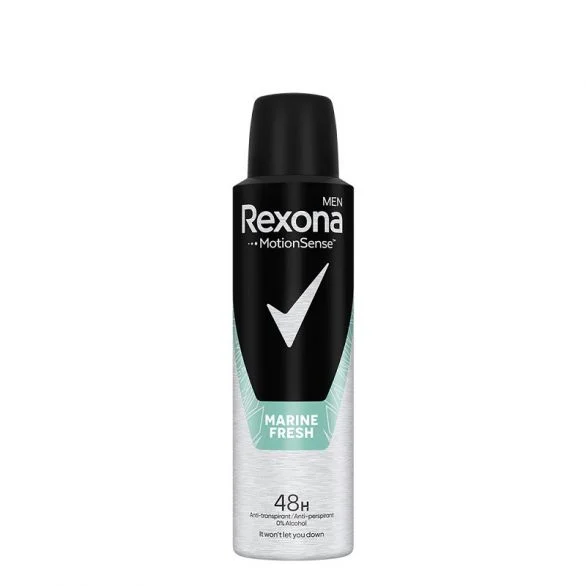 Rexona, Motion Sense, Marine Fresh, мъжки дезодорант против изпотяване, 150 мл.