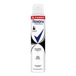 Rexona, Motion Sense, Invisible Black & White, дамски дезодорант, против изпотяване и петна, 200 мл.