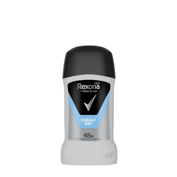Rexona, Motion Sense, Cobalt Dry, мъжки део стик против изпотяване, 50 мл.