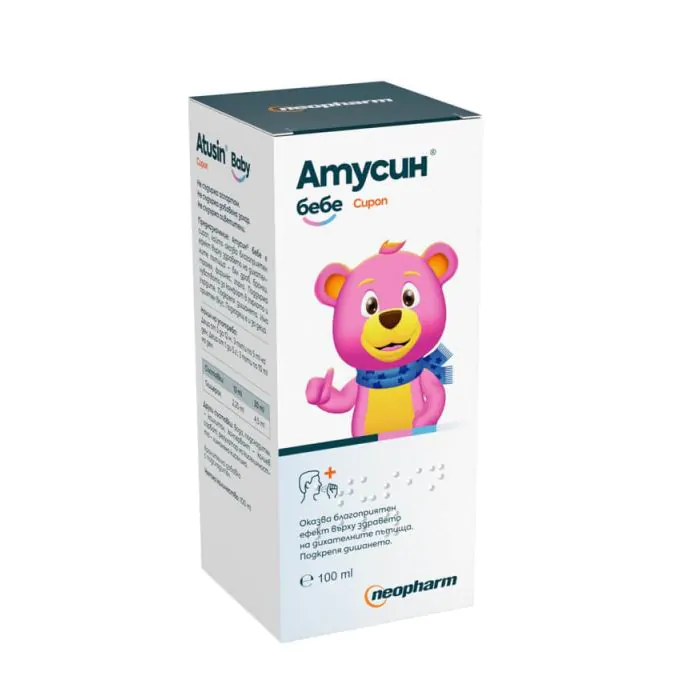 Атусин бебе, сироп за дихателните пътища, 100 мл, от Neopharm