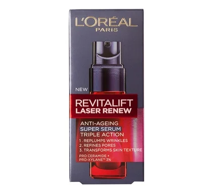 L'Oréal Revitalift Laser X3, стягащ серум против стареене, 30 мл