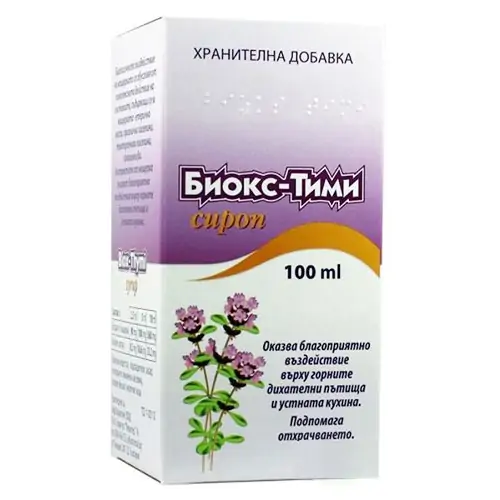 Биокс - комплекс, сироп за кашлица, 100 мл, от Panacea 2001
