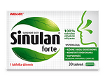 Sinulan Forte, за носа и синусите, 30 таблетки, от Walmark