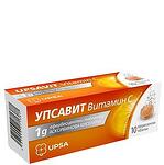 Upsavit, витамин C, 1000 мг., 10 ефервесцентни таблетки от UPSA
