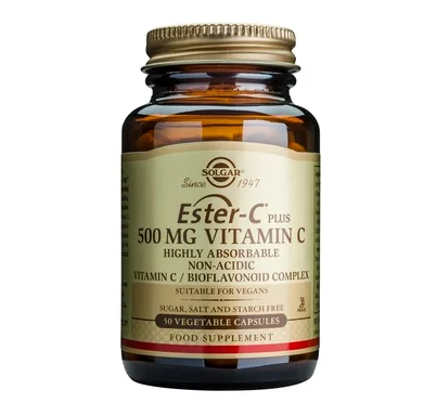 Solgar, Ester-C Plus, 500 мг., 50 капсули