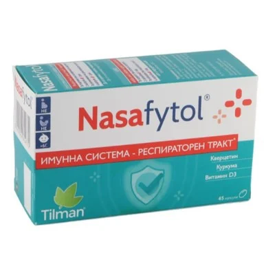 Nasafytol, за защита на респираторния тракт, 45 капсули от Tilman