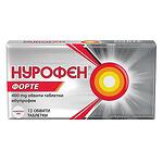 Нурофен форте, 400 мг, 12 обвити таблетки