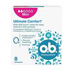 O.B. ProComfort Mini, дамски тампони, 8 бр.