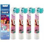 Oral-B, Pro Kids 3+ Disney Princess, накрайници за електрическа четка за зъби за деца, 4 бр.