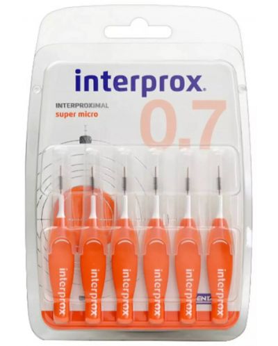 Interprox 2G Supermicro, интердентални четки за зъби, 0.9 мм, 6 бр.