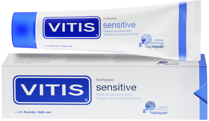 Vitis, Sensitive, паста за защита на зъбите, 100 мл.