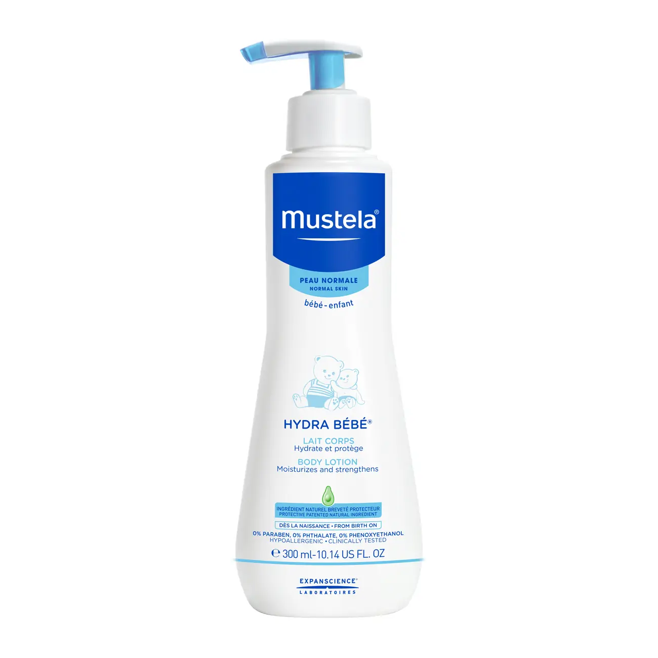 Mustela, Hydra Bébé Body Lotion, бебешки лосион за тяло, 300 мл.