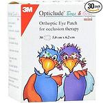 3M Opticlude Boys & Girl Mini 2537PE, лепенки ортоптични за очи 5.0 см/6.2 см, 30 бр.