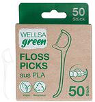 Wellsamed Wellsagreen, конец за зъби с клечка, 50 бр.